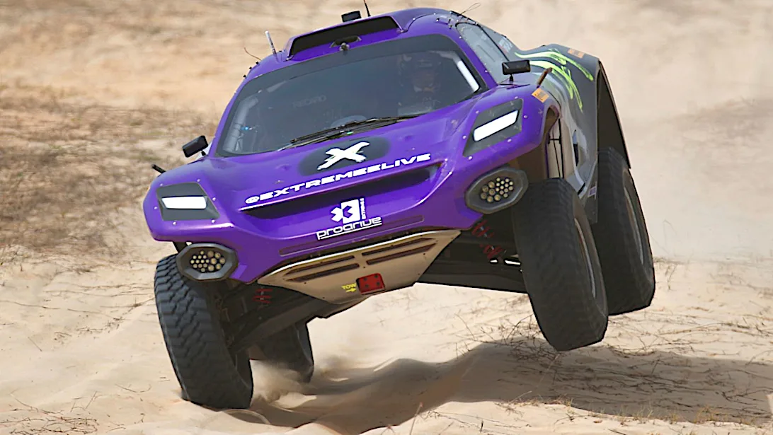 Extreme E: Lewis Hamilton's X44 team sets pace in Ocean X Prix qualifying in Senegal