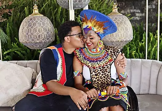 Brenden Praise and Mpoomy Ledwaba celebrate their love in a stunning traditional wedding