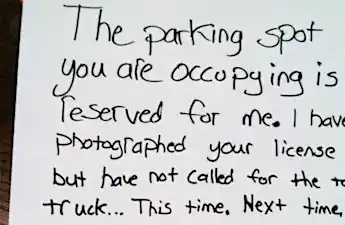 [Photos] Try Not To Crack Up At These Windshield Notes