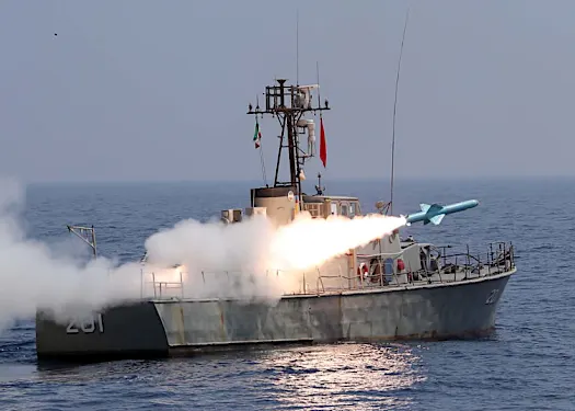 Iran showcases anti-ship ballistic missile to threaten US carriers