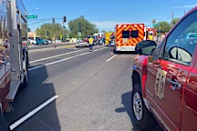 Six hospitalized, including child, after crash near 83rd Ave. and Thomas Rd.