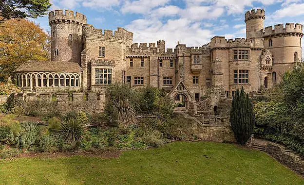 A Grand English Castle in the Wiltshire Countryside