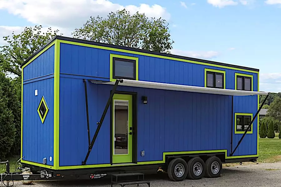 Man Laughs At This 8-Foot-Wide Tiny House, Then Sees The Inside!