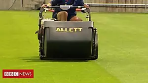 Mowers set for World Cup pitch invasion