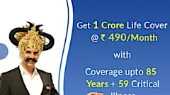 Term Life Insurance - Get 1 Crore Life Cover @ ₹490/Month