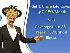 Term Life Insurance - Get 1 Crore Life Cover @ ₹490/Month
