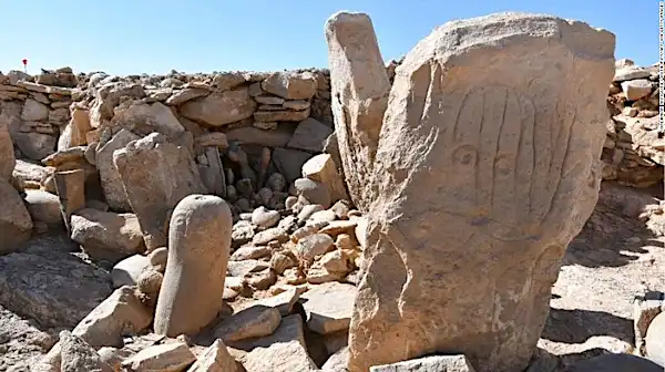 9,000-year-old face sculptures uncovered in Jordan desert