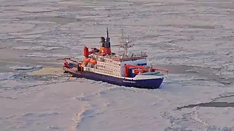 The polar voyage being threatened by thin ice