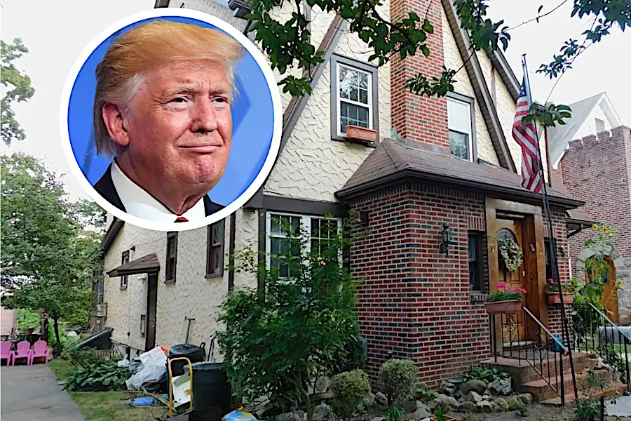 President Donald Trump’s Childhood Home Up For Auction Again