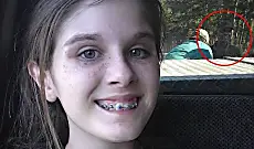 Mistério! Garota de 13 anos tira selfie dentro do carro e fotografa vulto assustador