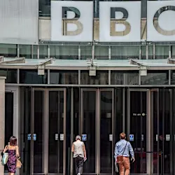 The BBC is unflinching in its coverage of the scandal facing one of its top anchors