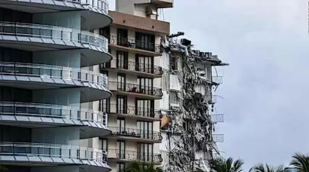 Así se veía el edificio antes del derrumbe