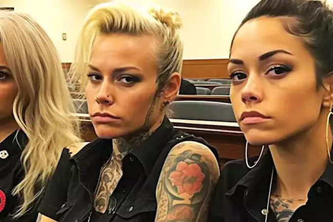 Hells Angels Girlfriends Have to Do This Everytime Men Return from a Long Ride