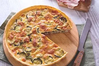 Torta salata di zucchine