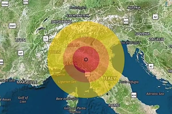 Nuovo terremoto in provincia di Parma, in Emilia Romagna, a Langhirano. Magnitudo 3.3. Ecco qui i dettagli