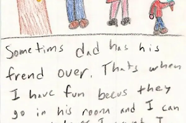 [Pics] 20 Times Kid Drawings Revealed Too Much About Their Parents