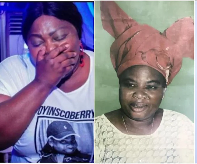 Actress Eniola Badmus mourns on Valentine's Day