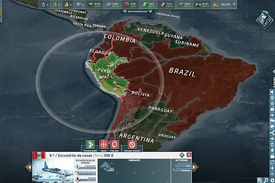 If you'd rule United Kingdom... This game simulates geopolitical conflicts