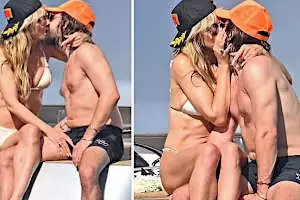 Heidi Klum, 49, and Tom Kaulitz, 33, Get Handsy in PDA Display