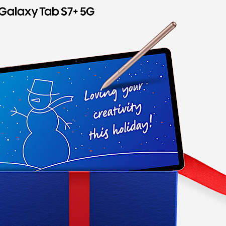 Free Galaxy Buds+ and Book Cover worth $396 when you get the Galaxy Tab S7+ 5G . While stocks last, T&Cs apply.
