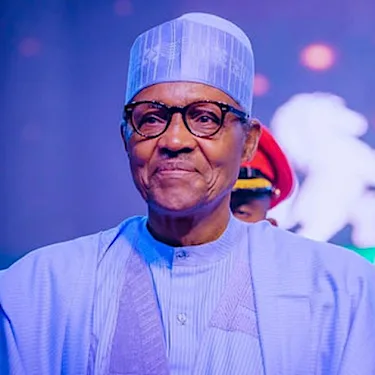 'Serving me is very difficult,' Buhari praises personal guard