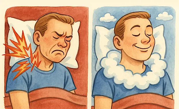 Der Kissen-Trick, den fast niemand gegen Schlafapnoe nutzt