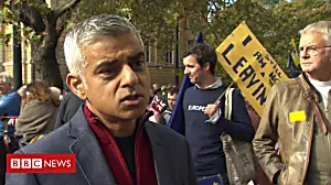Sadiq Khan on 'march for the future'