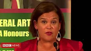 Mary Lou McDonald rejects border poll claims