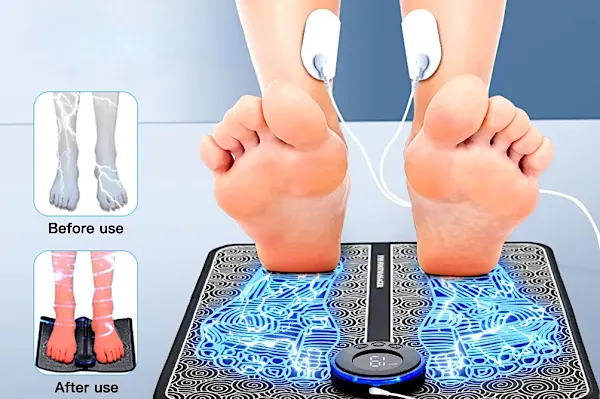 Μασάζ με ηλεκτρισμό σε πατούσες και σώμα. Δείτε τα οφέλη