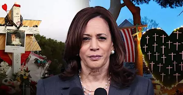 'Sickening': VP Harris slammed by school shooting victims' families over recently unearthed comments