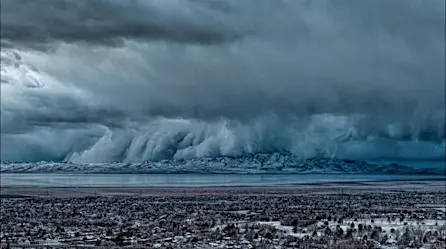 Mira las impactantes imágenes de la tormenta de nieve en Salt Lake City, Utah | Video