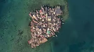 The tiny island with a massive population