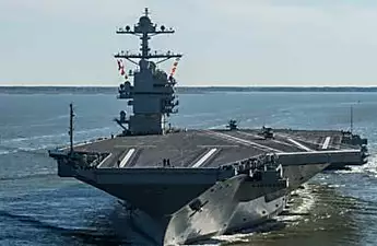 See Inside the Navy's $13 Billion Aircraft Carrier
