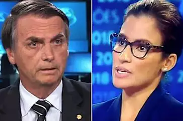 Bolsonaro X Renata Vasconcellos: o embate que tomou o Twitter