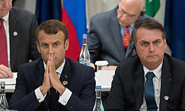 Macron questiona se Bolsonaro está “à altura” do cargo depois das piadas que fez de sua mulher