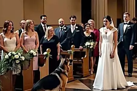My Dog Interrupted My Walk Down the Aisle - The Reason was Heartwarming