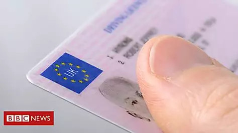UK drivers in EU told to swap licence